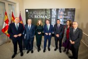 Presentación del proyecto 'Huellas de Roma' en la Diputación de Burgos.