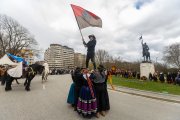 Instante del Homenaje a Diego Porcelos en Burgos.