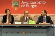 Los concejales de Vox Marta Alegría, Fernando Martínez-Acitores, e Ignacio Peña.