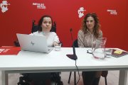 Noelia Frutos y Virginia Jiménez, en la víspera del Debate sobre el Estado de la Comunidad.