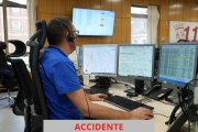 Gráfico elaborado por el 112 con datos del accidente en la A-1 en La Puebla de Arganzón.