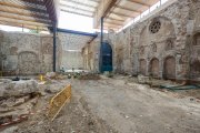 Estado actual de las obras del Monasterio de San Juan.