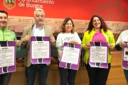 Instante de la presentación de las actividades organizadas por Afibur.