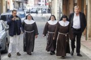 Las monjas cismáticas de Belorado, de camino al Juzgado de Briviesca.