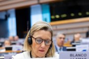 Archivo - Isabel Blanco Llamas en el Pleno del Comité de las Regiones.