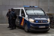 Archivo - Imagen de archivo de un furgón de la Policía Nacional.