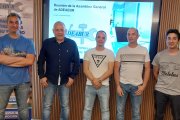 Imagen de la nueva junta directiva de Adeabur.