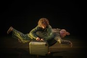 Momento de la pieza 'El mundo atrás', del bailarín Rolando Salameě, galardonado en anteriores ediciones del certamen burgalés.