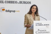Adriana Ulibarri, en la primera edición de los Premios Campeador.