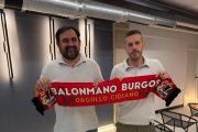 Presentación de Jorge Berzosa como nuevo técnico del Club Balonmano Burgos.