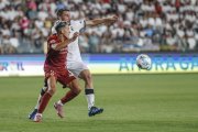 Atienza, durante el partido contra la Leonesa.