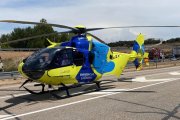 Archivo - Helicóptero medicalizado de Sacyl.