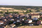 Vista aérea de Hontoria de Valdearados.