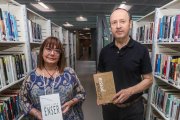 Cristina Casado y Jesús Pérez, profesores de la Escuela de Escritores.