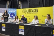 De izquierda a derecha sentados: Chitina Moreno-Torres (Cenieh), Jordi Rovira (UBU), Isabel Soto (Unidad Investigación) y Davinia Moreno (Cenieh).