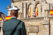 La Guardia Civil celebra la festividad de la Virgen del Pilar 2025 en Burgos.