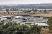 La EDAR de Burgos se vio afectada por un vertido tóxico el domingo.