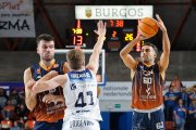 Imagen del partido del Tizona ante Fuenlabrada.
