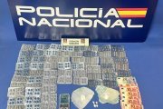 Droga incautada en la operación 'Augusto' desarrollada en Burgos.