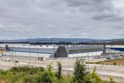 Factoría de Aciturri Aeroengines en el polígono de Ircio, en Miranda de Ebro.