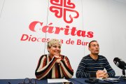 Del Campo y Polo en un instante de la rueda de prensa.