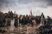 Cuadro 'El Milagro de Empel', de Augusto Ferrer-Dalmau.