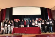 Imagen de la entrega del premio.