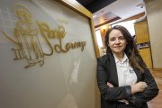 Verónica Lorenzo, gerente del Asador San Lorenzo.