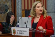 Un momento del Pleno municipal en el que Cristina Ayala presentó la segunda cuestión de confianza vinculada al presupuesto de 2026.