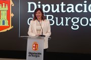 La portavoz del PSOE en la Diputación de Burgos, Nuria Barrio.
