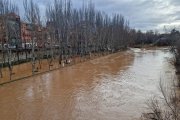 Imagen del río Duero a su paso por Aranda.