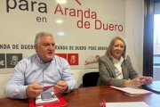 Ildefonso Sanz junto a Amparo Simón