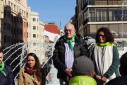El alcalde de Valladolid, Jesús Julio Carnero, participa en el Día de las Familias.