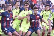 Selvi Clua, durante el partido contra el Huesca.