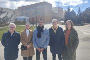 Candidatos y representantes de la juventud de Soria ¡Ya! Abordan la educación en Soria.