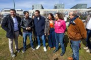 Iratxe García acompaña al PSOE de Burgos en el último día de campaña de las elecciones autonómicas.