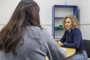 Puri Diez es técnico de intervención en Proyecto Hombre y una de las cuatro profesionales que empezaron a prestar servicio.