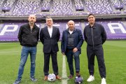 Jesús Sanz, José Antonio Santiso, Carlos Martín y Diego Hernández, impulsores de la campaña.