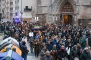 Imagen del Vía Crucis Penitencial con Antorchas.