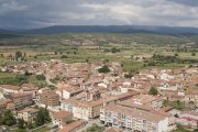 Imagen aérea de Salas de los Infantes.