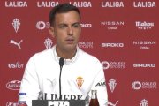 Borja Jiménez en la previa del partido.