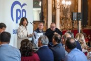 Un momento de la Junta Directiva Provincial del Partido Popular de Burgos.