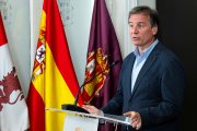 El presidente de la Diputación de Burgos, Borja Suárez.