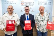 Carlos Pérez González, Delfín Ortega Sánchez y Carlos Díez Fernández-Lomana, en la presentación del libro.
