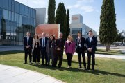 Visita del secretario de Estado de Sanidad, Javier Padilla, al centro de producción de GSK en Aranda de Duero (Burgos).