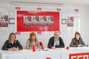 Olga Ortega, Sara Gil, Rubén Velasco y Natalia San Emeterio.
