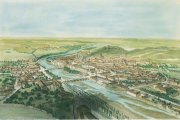 El Burgos 1851, imagen de una litografía Andrés Gersons.