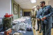 La Guardia Civil decomisa el primer alijo de fentanilo en Burgos junto a otras drogas.