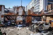 Imagen del lugar del incendio.