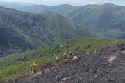 La evolución de los incendios en León es favorable tras la noche con dos fuegos en IGR 1, 9 activos y 6 estabilizados.